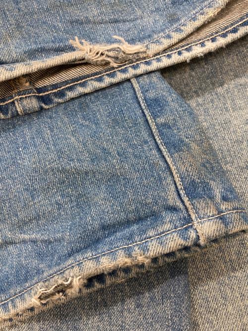 AURALEE（オーラリー）AURALEE (オーラリー) SELVEDGE FADED HEAVY DENIM PANTS インディゴ サイズ:1の古着・服飾アイテム