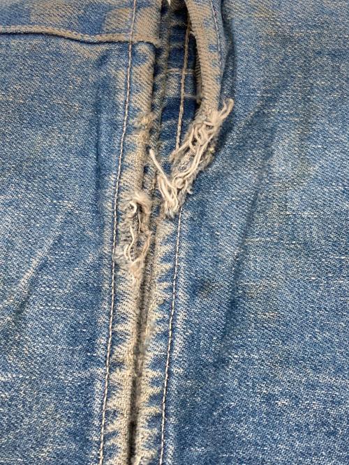 AURALEE（オーラリー）AURALEE (オーラリー) SELVEDGE FADED HEAVY DENIM PANTS インディゴ サイズ:1の古着・服飾アイテム