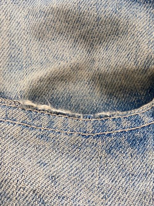AURALEE（オーラリー）AURALEE (オーラリー) SELVEDGE FADED HEAVY DENIM PANTS インディゴ サイズ:1の古着・服飾アイテム