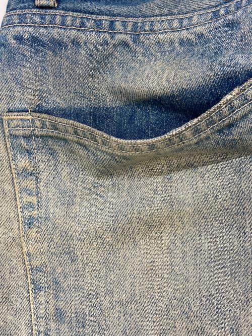 AURALEE（オーラリー）AURALEE (オーラリー) SELVEDGE FADED HEAVY DENIM PANTS インディゴ サイズ:1の古着・服飾アイテム