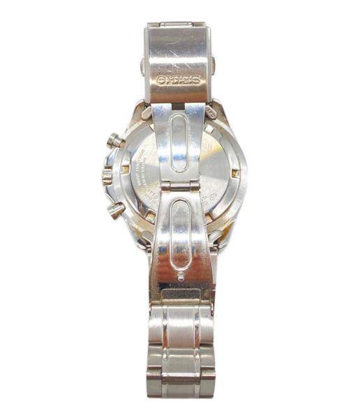 SEIKO（セイコー）SEIKO (セイコー) スピリット クロノグラフ シルバー・ブルーの古着・服飾アイテム