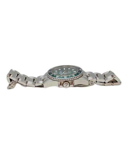 TECHNOS（テクノス）TECHNOS (テクノス) テクノス TSM419MM シルバー・グリーンの古着・服飾アイテム