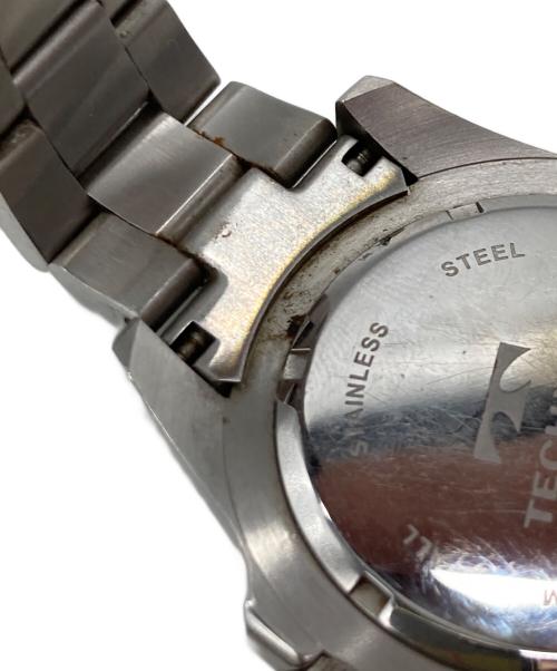 TECHNOS（テクノス）TECHNOS (テクノス) テクノス TSM419MM シルバー・グリーンの古着・服飾アイテム