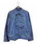 UNUSED（アンユーズド）の古着「CHECK BLOUSON」｜ブルー