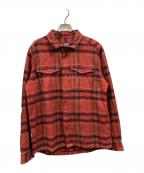 Patagoniaパタゴニア）の古着「メンズ・フィヨルド・フランネル・シャツ」｜レッド