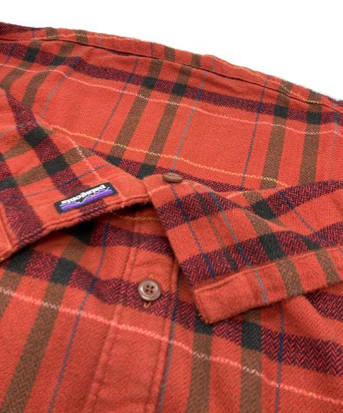 Patagonia（パタゴニア）Patagonia (パタゴニア) メンズ・フィヨルド・フランネル・シャツ レッド サイズ:Ｍの古着・服飾アイテム