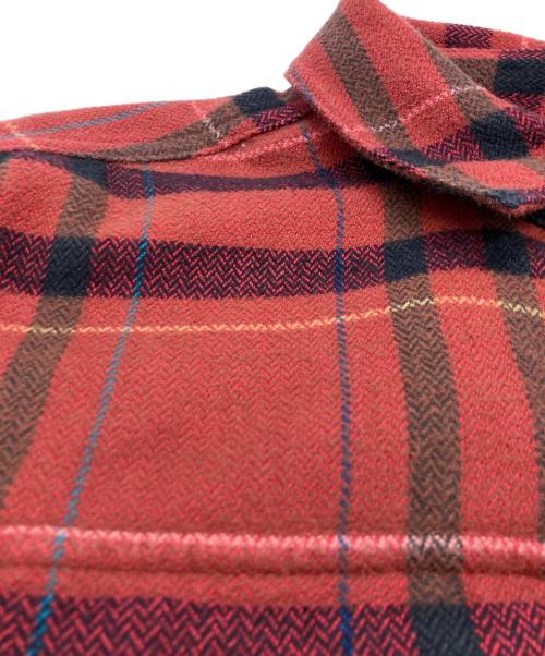Patagonia（パタゴニア）Patagonia (パタゴニア) メンズ・フィヨルド・フランネル・シャツ レッド サイズ:Ｍの古着・服飾アイテム