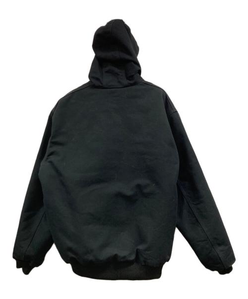 CarHartt（カーハート）CarHartt (カーハート) FIRM DUCK INSULATED FLANNEL-LINED ACTIVE JACKET ブラック サイズ:Lの古着・服飾アイテム