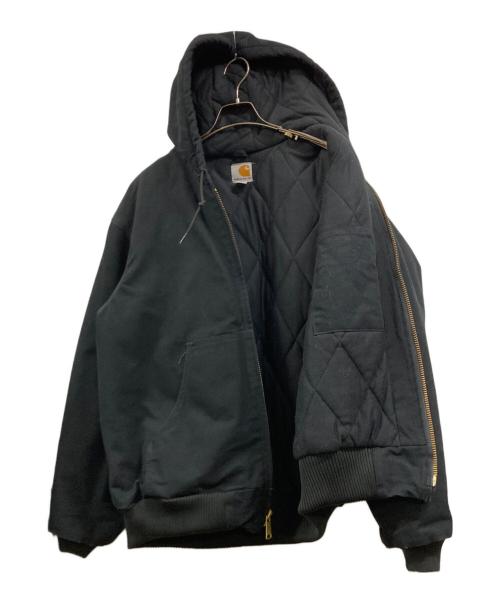 CarHartt（カーハート）CarHartt (カーハート) FIRM DUCK INSULATED FLANNEL-LINED ACTIVE JACKET ブラック サイズ:Lの古着・服飾アイテム