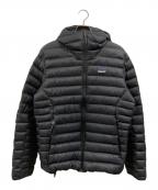 Patagoniaパタゴニア）の古着「Down Sweater Hoody」｜ブラック