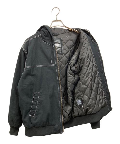 FTC（エフティーシー）FTC (エフティーシー) WASHED CANVAS HOODED JACKET ブラック サイズ:Sの古着・服飾アイテム