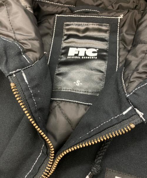 FTC（エフティーシー）FTC (エフティーシー) WASHED CANVAS HOODED JACKET ブラック サイズ:Sの古着・服飾アイテム