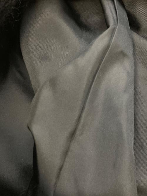 COMME des GARCONS COMME des GARCONS（コムデギャルソン コムデギャルソン）COMME des GARCONS COMME des GARCONS (コムデギャルソン コムデギャルソン) 丸襟ツイードコート ブラック サイズ:Mの古着・服飾アイテム