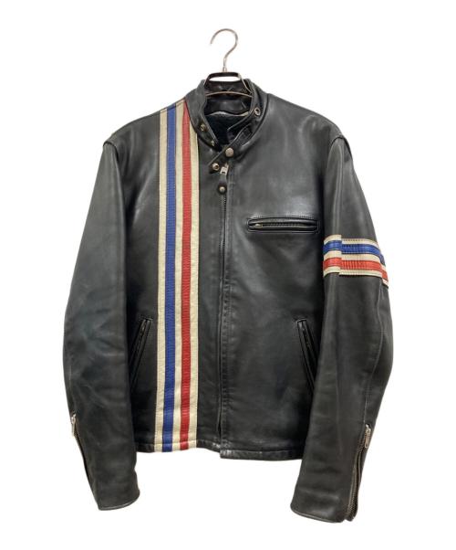 Schott（ショット）Schott (ショット) ライナー付きライダースジャケッ ブラック サイズ:36の古着・服飾アイテム