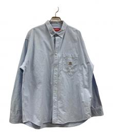 SUPREME（シュプリーム）の古着「Loose Fit Flannel Oxford Shirt」｜インディゴ
