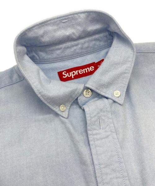 SUPREME（シュプリーム）Supreme (シュプリーム) Loose Fit Flannel Oxford Shirt インディゴ サイズ:Mの古着・服飾アイテム