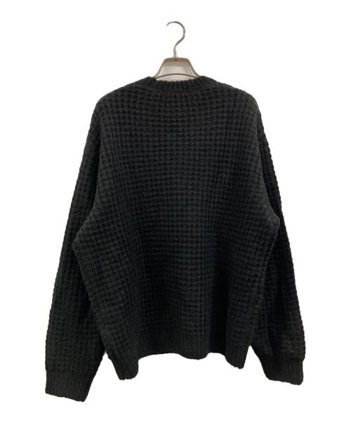 SUPREME（シュプリーム）Supreme (シュプリーム) Small Box Waffle Sweater ブラック サイズ:Lの古着・服飾アイテム