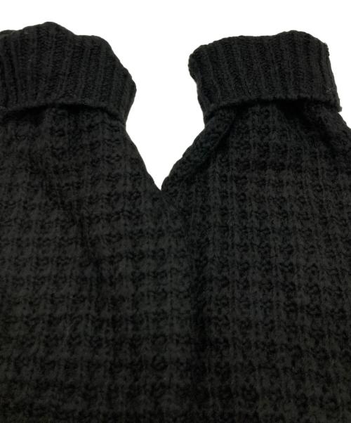 SUPREME（シュプリーム）Supreme (シュプリーム) Small Box Waffle Sweater ブラック サイズ:Lの古着・服飾アイテム