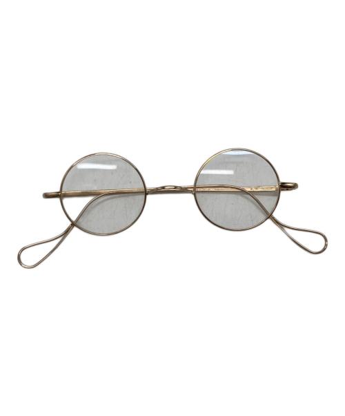 Buddy Optical（バディーオプティカル）BUDDY OPTICAL (バディーオプティカル) a/n サングラス ゴールドの古着・服飾アイテム