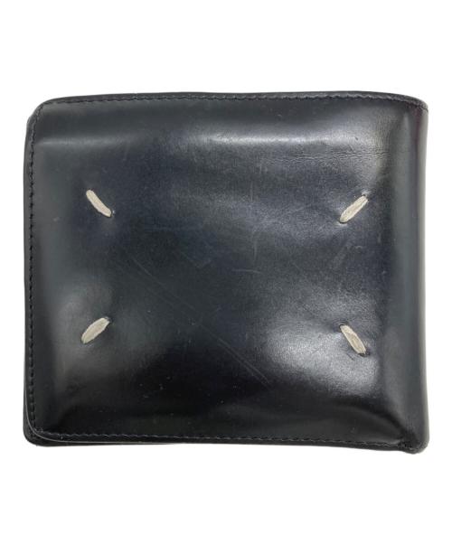Maison Margiela（メゾンマルジェラ）Maison Margiela (メゾンマルジェラ) バイフォールドウォレット / カードホルダー ブラックの古着・服飾アイテム
