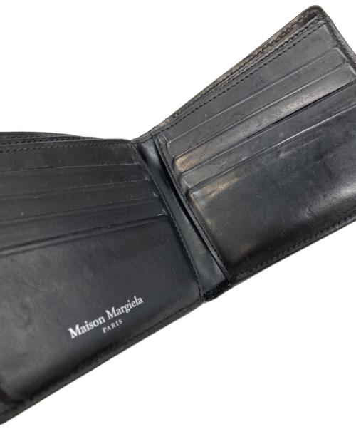 Maison Margiela（メゾンマルジェラ）Maison Margiela (メゾンマルジェラ) バイフォールドウォレット / カードホルダー ブラックの古着・服飾アイテム