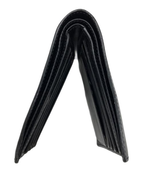 Maison Margiela（メゾンマルジェラ）Maison Margiela (メゾンマルジェラ) バイフォールドウォレット / カードホルダー ブラックの古着・服飾アイテム