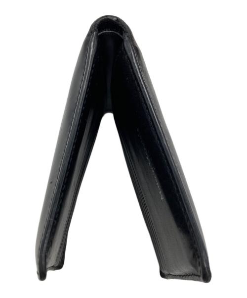 Maison Margiela（メゾンマルジェラ）Maison Margiela (メゾンマルジェラ) バイフォールドウォレット / カードホルダー ブラックの古着・服飾アイテム