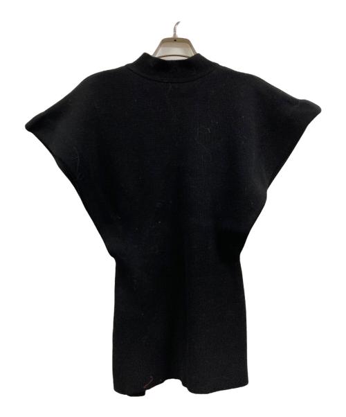 jacquemus（ジャックムス）JACQUEMUS (ジャックムス) French Sleeve Knit Vest BK ブラック サイズ:36の古着・服飾アイテム