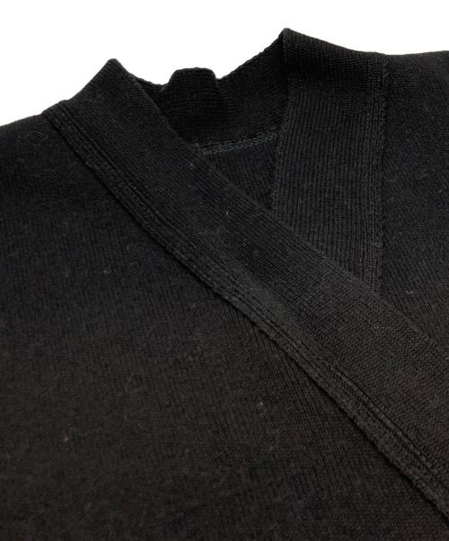 jacquemus（ジャックムス）JACQUEMUS (ジャックムス) French Sleeve Knit Vest BK ブラック サイズ:36の古着・服飾アイテム