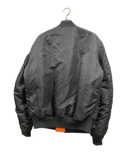 ALPHA（アルファ）ALPHA (アルファ) MA-1ジャケット ブラック サイズ:Lの古着・服飾アイテム