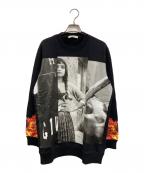 GIVENCHYジバンシィ）の古着「プリントスウェット」｜ブラック