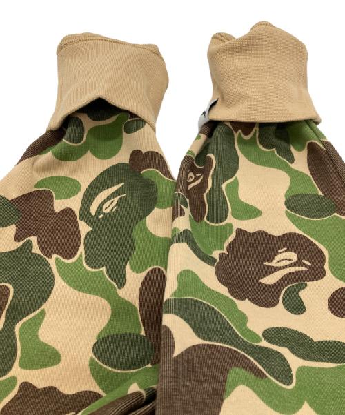 A BATHING APE（アベイシングエイプ）A BATHING APE (アベイシングエイプ) PUMA (プーマ) ABCカモBAPEフーディ グリーン サイズ:Mの古着・服飾アイテム