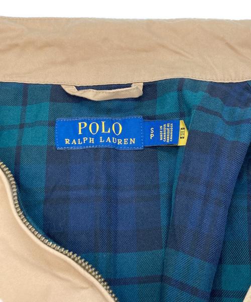POLO RALPH LAUREN（ポロ・ラルフローレン）POLO RALPH LAUREN (ポロ・ラルフローレン) スイングトップ ベージュ サイズ:Sの古着・服飾アイテム