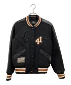 COACHコーチ）の古着「スタジャン」｜ブラック