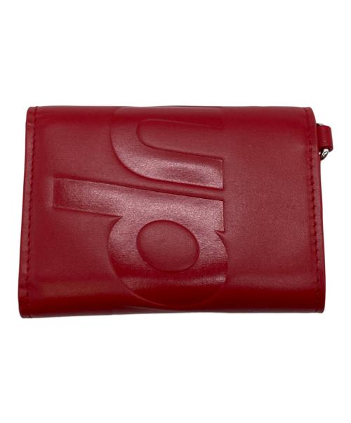 SUPREME（シュプリーム）SUPREME (シュプリーム) 25FWLeather Chain Wallet レッドの古着・服飾アイテム
