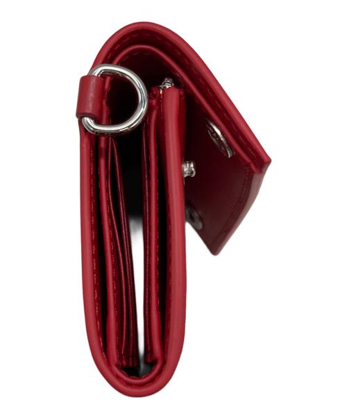 SUPREME（シュプリーム）SUPREME (シュプリーム) 25FWLeather Chain Wallet レッドの古着・服飾アイテム
