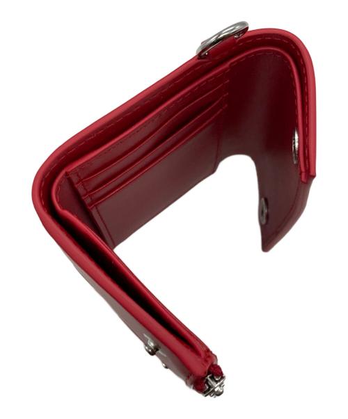 SUPREME（シュプリーム）SUPREME (シュプリーム) 25FWLeather Chain Wallet レッドの古着・服飾アイテム