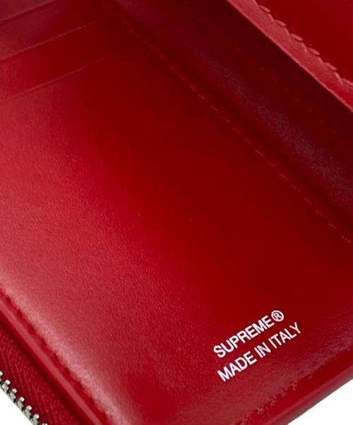 SUPREME（シュプリーム）SUPREME (シュプリーム) 25FWLeather Chain Wallet レッドの古着・服飾アイテム