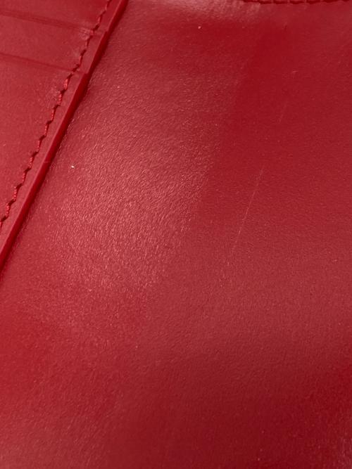 SUPREME（シュプリーム）SUPREME (シュプリーム) 25FWLeather Chain Wallet レッドの古着・服飾アイテム