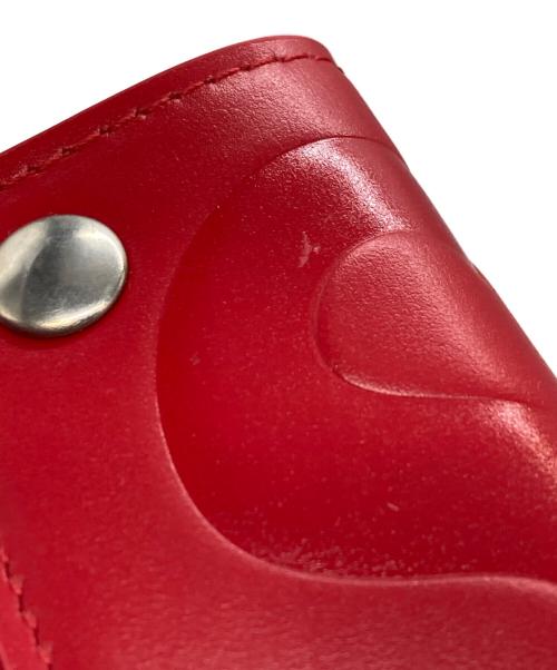 SUPREME（シュプリーム）SUPREME (シュプリーム) 25FWLeather Chain Wallet レッドの古着・服飾アイテム