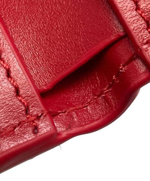 SUPREME（シュプリーム）SUPREME (シュプリーム) 25FWLeather Chain Wallet レッドの古着・服飾アイテム