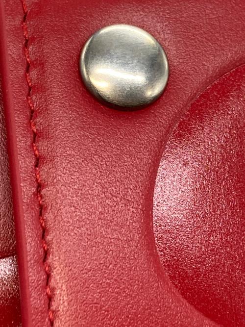 SUPREME（シュプリーム）SUPREME (シュプリーム) 25FWLeather Chain Wallet レッドの古着・服飾アイテム