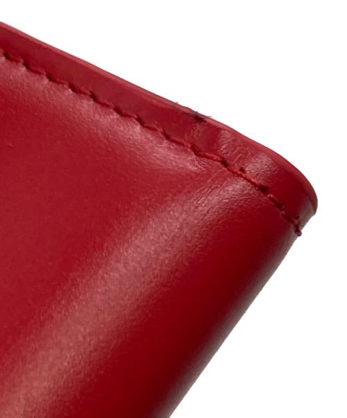 SUPREME（シュプリーム）SUPREME (シュプリーム) 25FWLeather Chain Wallet レッドの古着・服飾アイテム