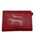 SUPREME (シュプリーム) 25FWLeather Chain Wallet レッド：25000円
