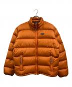 Patagoniaパタゴニア）の古着「パッカブルダウンジャケット」｜オレンジ