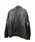CROFT&BARROW (クロフトアンドバロー) レザージャケット ブラック サイズ:XLT：9000円