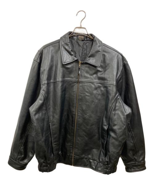 Cambridge Classics（ケンブリッジ・クラシックス）Cambridge Classics (ケンブリッジ・クラシックス) レザージャケット ブラック サイズ:ＸＬの古着・服飾アイテム