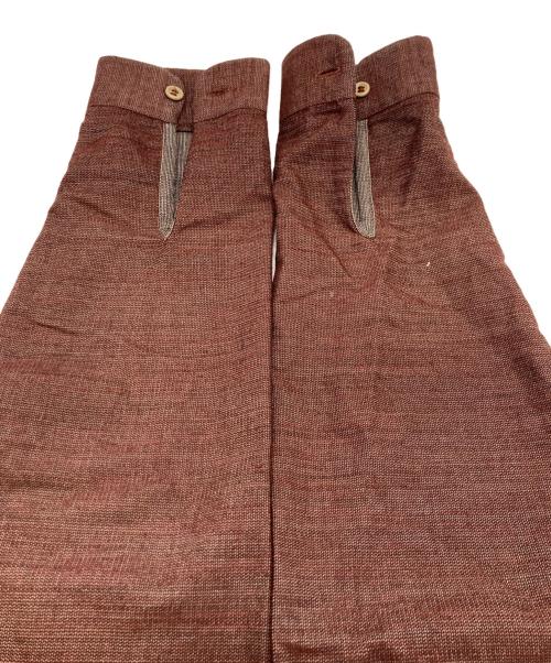 FRANK LEDER（フランクリーダー）FRANK LEDER (フランクリーダー) コットンウールシャツ ブラウン サイズ:sの古着・服飾アイテム