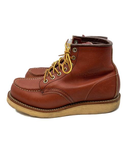 RED WING（レッドウィング）RED WING (レッドウィング) 6-inch Classic Moc レッド サイズ:5の古着・服飾アイテム