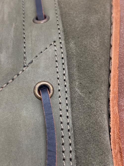 Timberland（ティンバーランド）Timberland (ティンバーランド) AUTHENTICS 3EYE CLASSIC LUG DARK GREEN SUEDE オリーブ サイズ:26.5の古着・服飾アイテム